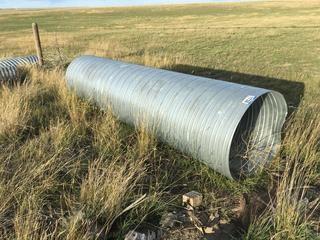 Galvanized Culvert 28" x 10'.