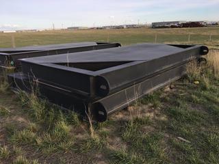 16'x16'x1' Heavy Duty Bottom Skid for 15'3"- 15'6" Diameter Tank w/Lifting Lugs (2 Pieces per Unit).