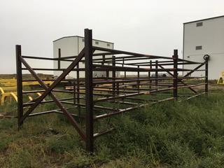 Metal Shelving Rack 10'x30'x99" .