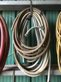 Quantity of 1" Rubber & Plastic Hose. 