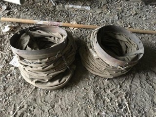 Quantity of Canvas Heater Hose. 