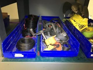 Quantity of Tape, Wire, Pins, Pipe Clamp, Valve.