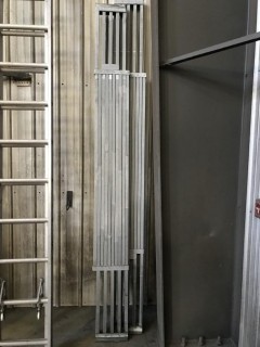 (2) 12" X 118" Aluminum Scaffolding Platform. 