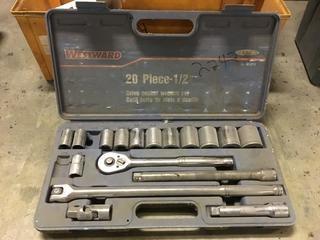 20 Piece 1/2" Drive Socket Set. 