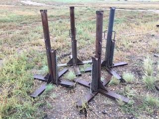 Quantity of 48" Pipe Stands. 