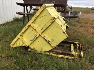 2 Yard Dump Bin For Forklift. 