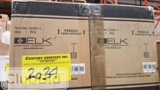 Elk Pendant light fixture Qty 2