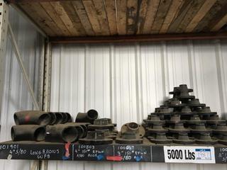 Quantity Of Sch. 80 150# RFWN Flanges & 4" Long Radius Elbow. 