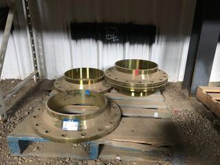 Quantity Of 16" Sch. 40 150 ANSI RFWN Flanges & 12 " 150 Ansi A105 RFWN Flange. 