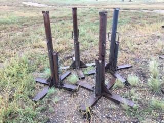 Quantity of 48" Pipe Stands. 