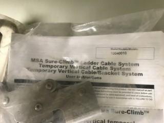 2 x New In Package MSA Sure Climb Lanyard For Ladder Cable System.