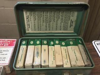 Vintage Safe Co First Aid Kit.