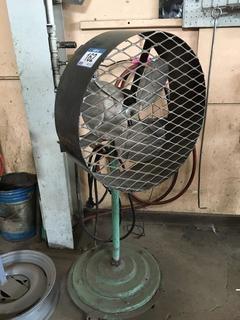 Portable Pneumatic Electric Fan. 
