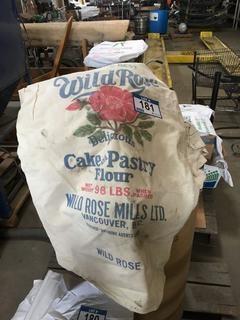 Quantity Of Vintage Flour Sacks. 