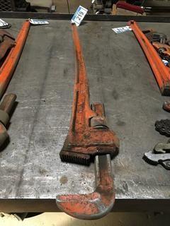 Large Pipe Wrench. 