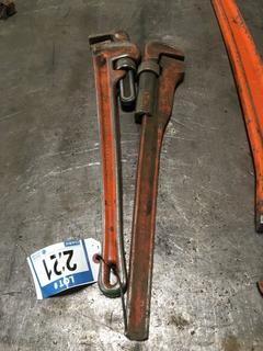 24" Pipe Wrench. 