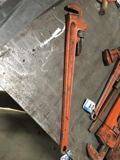 36" Pipe Wrench. 