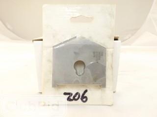 E 2-19/32" Spade Drill Blade 
