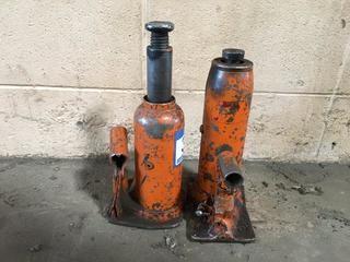 (2) Hydraulic Bottle Jacks. 