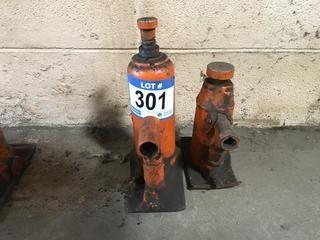 (2) Hydraulic Bottle Jacks. 