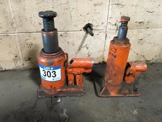 (2) Hydraulic Bottle Jacks. 