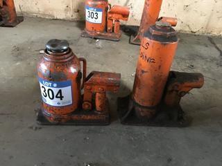 (2) Hydraulic Bottle Jacks. 