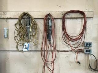 Assorted Trouble Lights. 