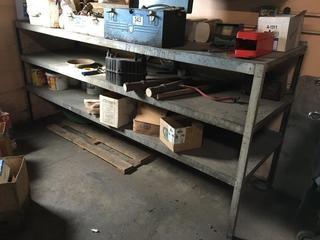 91" X 26.5" X 40.5" Metal Shelf. 