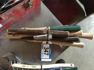Assorted Wooden Handles. 