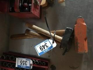 Assorted Hammers.