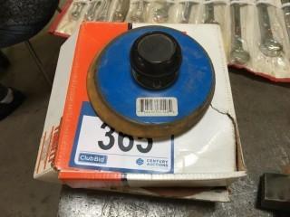 Manual Palm Sander c/w Pads. 