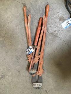 (2) Boston Mass. Bolt Cutters, 7/16 - 3/8, 9/16 - 1/2. 