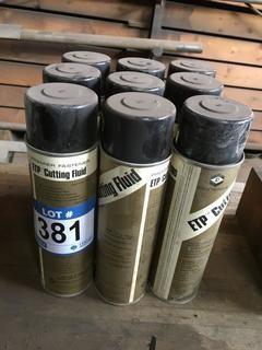 Quantity of Cutting Fluid. Aerosol Cans.