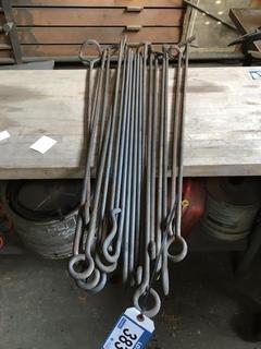 Quantity of Assorted Branding Irons. 