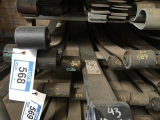 Quantity of Assorted Leaf Springs. 