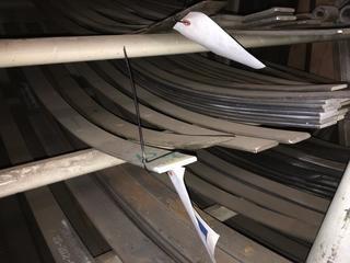 Quantity of Assorted Leaf Springs. 