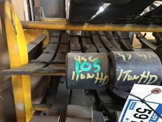 Quantity of Assorted Leaf Springs. 