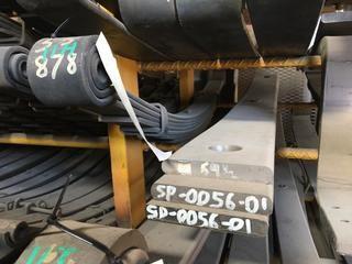 Quantity of Assorted Leaf Springs. 