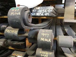 Quantity of Assorted Leaf Springs. 