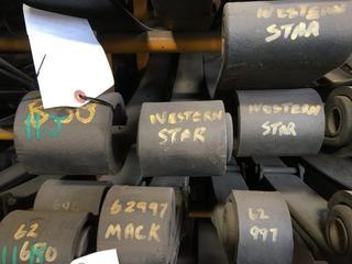Quantity of Assorted Leaf Springs. 