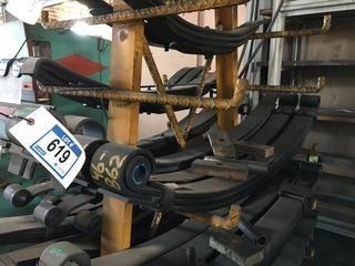Quantity of Assorted Leaf Springs. 