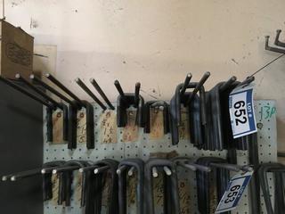 Quantity of Assorted U-Bolts.