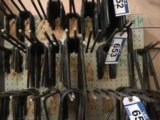 Quantity of Assorted U-Bolts.