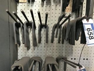 Quantity of Assorted U-Bolts.