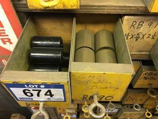 Quantity of Assorted Leaf Spring Bushings .