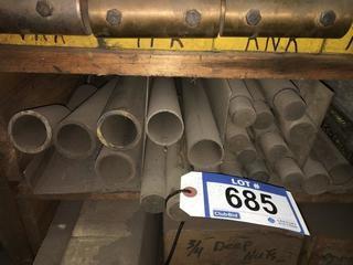 Quantity of Assorted Pipe For Bushings.
