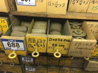Quantity of Assorted Bushings.