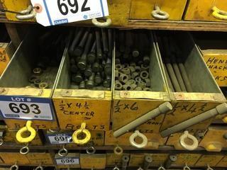 Quantity of Assorted Centre Bolts & Shackle Pins.