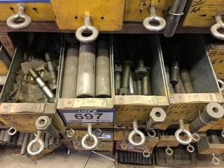Quantity of Assorted Centre Bolts, Shackles, Etc.