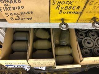Quantity of Assorted Bushings.